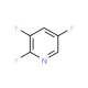 2,3,5-Trifluoropyridine (CAS 76469-41-5) - chemical structure image