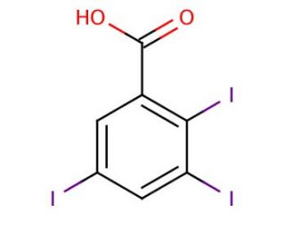 2,3,5-Triiodobenzoic acid (CAS 88-82-4) - chemical structure image