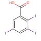 2,3,5-Triiodobenzoic acid (CAS 88-82-4) - chemical structure image