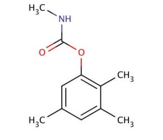 2,3,5-Trimethacarb (CAS 2655-15-4) - chemical structure image