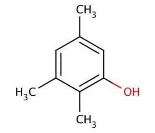 2,3,5-Trimethylphenol (CAS 697-82-5) - chemical structure image