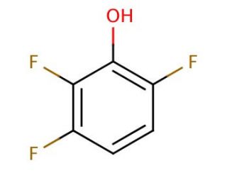 2,3,6-Trifluorophenol (CAS 113798-74-6) - chemical structure image
