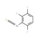2,3,6-Trifluorophenyl isothiocyanate (CAS 362690-54-8) - chemical structure image