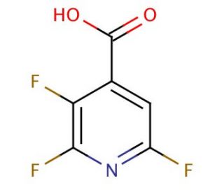 2,3,6-Trifluoropyridine-4-carboxylic acid (CAS 675602-92-3) - chemical structure image