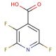 2,3,6-Trifluoropyridine-4-carboxylic acid (CAS 675602-92-3) - chemical structure image