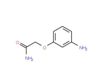 2-(3-aminophenoxy)acetamide - chemical structure image