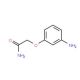 2-(3-aminophenoxy)acetamide - chemical structure image