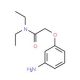2-(3-aminophenoxy)-N,N-diethylacetamide - chemical structure image