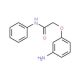 2-(3-aminophenoxy)-N-phenylacetamide - chemical structure image