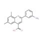 2-(3-aminophenyl)-6,8-dimethylquinoline-4-carboxylic acid - chemical structure image