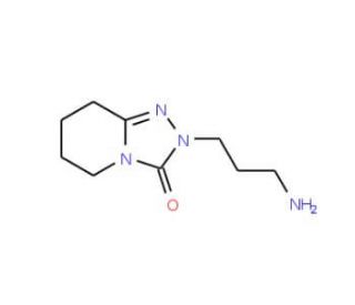 2-(3-aminopropyl)-2H,3H,5H,6H,7H,8H-[1,2,4]triazolo[3,4-a]pyridin-3-one - chemical structure image