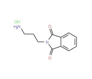 2-(3-Aminopropyl)isoindole-1,3(2H)-dione hydrochloride (CAS 121821-01-0) - chemical structure image