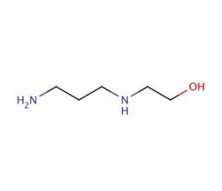 2-(3-Aminopropylamino)ethanol (CAS 4461-39-6) - chemical structure image