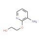 2-(3-Aminopyridin-2-yloxy)ethanol - chemical structure image