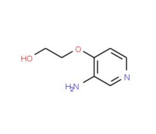 2-(3-Aminopyridin-4-yloxy)ethanol - chemical structure image