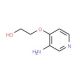 2-(3-Aminopyridin-4-yloxy)ethanol - chemical structure image