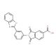 2-(3-Benzooxazol-2-yl-phenyl)-1,3-dioxo-2,3-dihydro-1H-isoindole-5-carboxylic acid - chemical structure image