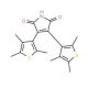 2,3-Bis(2,4,5-trimethyl-3-thienyl)maleimide (CAS 220191-36-6) - chemical structure image