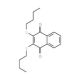 2,3-Bis(n-butylthio)-1,4-naphthalenedione (CAS 671189-54-1) - chemical structure image