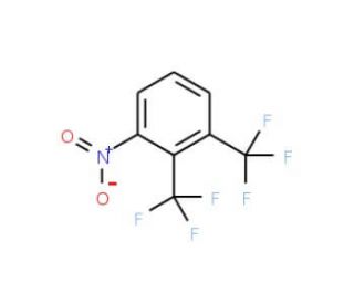 2,3-Bis(trifluoromethyl)nitrobenzene (CAS 1978-06-9) - chemical structure image
