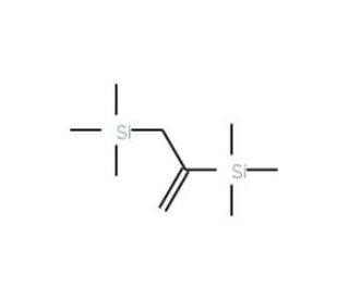 2,3-Bis(trimethylsilyl)-1-propene (CAS 17891-65-5) - chemical structure image