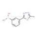 2-(3-Boronophenyl)-5-methyl-1,3,4-oxadiazole (CAS 913836-04-1) - chemical structure image