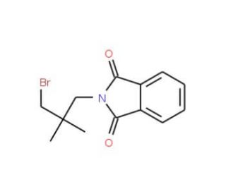 2-(3-Bromo-2,2-dimethylpropyl)-1H-isoindole-1,3(2H)-dione - chemical structure image