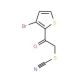 2-(3-Bromo-2-thienyl)-2-oxoethyl thiocyanate - chemical structure image