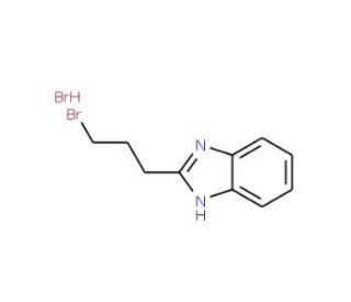 2-(3-Bromo-propyl)-1H-benzoimidazole hydrobromide - chemical structure image