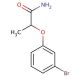 2-(3-bromophenoxy)propanamide (CAS 915923-02-3) - chemical structure image