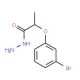 2-(3-bromophenoxy)propanohydrazide - chemical structure image