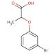 2-(3-bromophenoxy)propanoic acid (CAS 41183-67-9) - chemical structure image