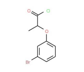 2-(3-bromophenoxy)propanoyl chloride - chemical structure image