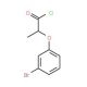 2-(3-bromophenoxy)propanoyl chloride - chemical structure image