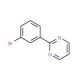 2-(3-Bromophenyl)pyrimidine (CAS 885468-36-0) - chemical structure image