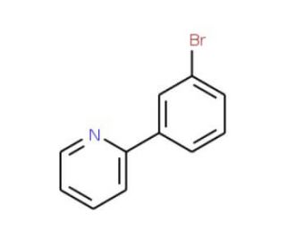 2-(3-Bromophenyl)pyridine (CAS 4373-60-8) - chemical structure image