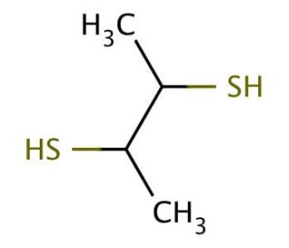 2,3-Butanedithiol (CAS 4532-64-3) - chemical structure image