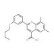2-(3-Butoxyphenyl)-6,8-dimethylquinoline-4-carboxylic acid - chemical structure image