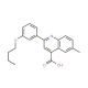 2-(3-Butoxyphenyl)-6-methylquinoline-4-carboxylic acid - chemical structure image