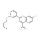 2-(3-butoxyphenyl)-7-chloro-8-methylquinoline-4-carbonyl chloride - chemical structure image