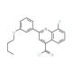 2-(3-butoxyphenyl)-8-chloroquinoline-4-carbonyl chloride - chemical structure image
