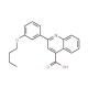 2-(3-Butoxyphenyl)quinoline-4-carboxylic acid (CAS 350997-43-2) - chemical structure image