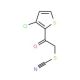 2-(3-Chloro-2-thienyl)-2-oxoethyl thiocyanate - chemical structure image