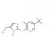 (2-{[3-Chloro-5-(trifluoromethyl)-2-pyridinyl]-sulfanyl}-1-methyl-1H-imidazol-5-yl)methanol - chemical structure image