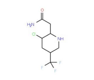 2-[3-chloro-5-(trifluoromethyl)pyridin-2-yl]acetamide - chemical structure image