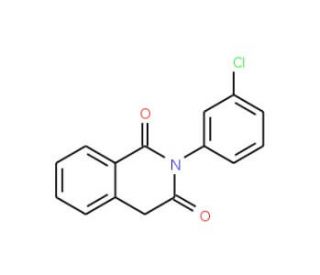 2-(3-Chloro-phenyl)-4H-isoquinoline-1,3-dione (CAS 22367-12-0) - chemical structure image