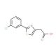 [2-(3-Chloro-phenyl)-thiazol-4-yl]-acetic acid (CAS 17969-26-5) - chemical structure image