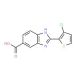 2-(3-Chloro-thiophen-2-yl)-1H-benzoimidazole-5-carboxylic acid - chemical structure image