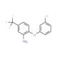 2-(3-Chlorophenoxy)-5-(trifluoromethyl)aniline - chemical structure image