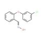 2-(3-Chlorophenoxy)benzenecarbaldehyde oxime - chemical structure image